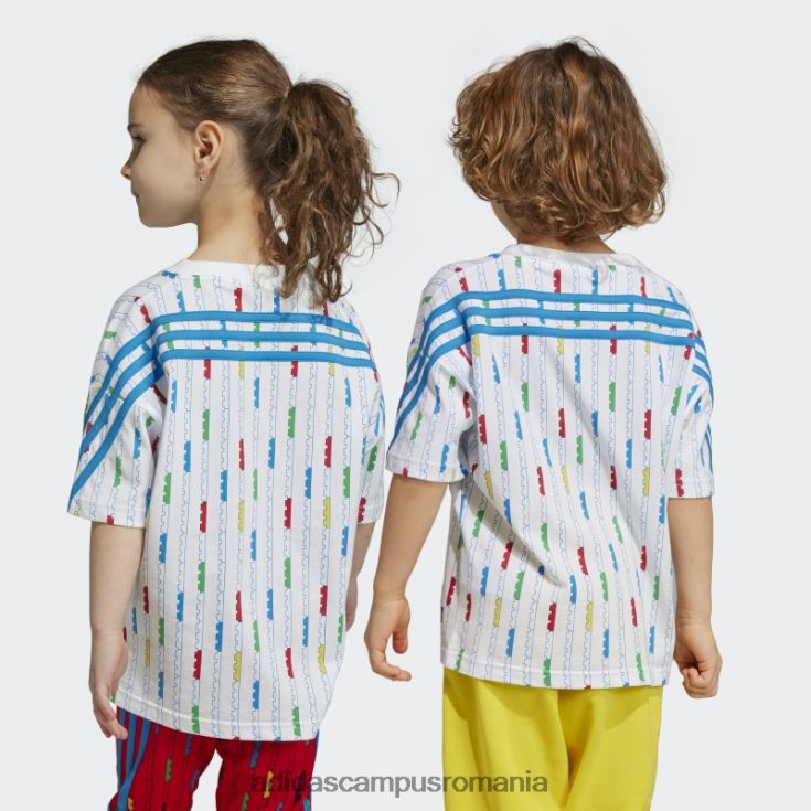 adidas campus romania tricou lego alb x clasic fierbinte unisex alb/albastru șoc J266N211614