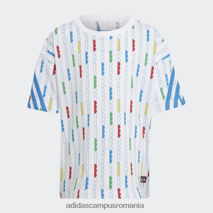 adidas campus romania tricou lego alb x clasic fierbinte unisex alb/albastru șoc J266N211614