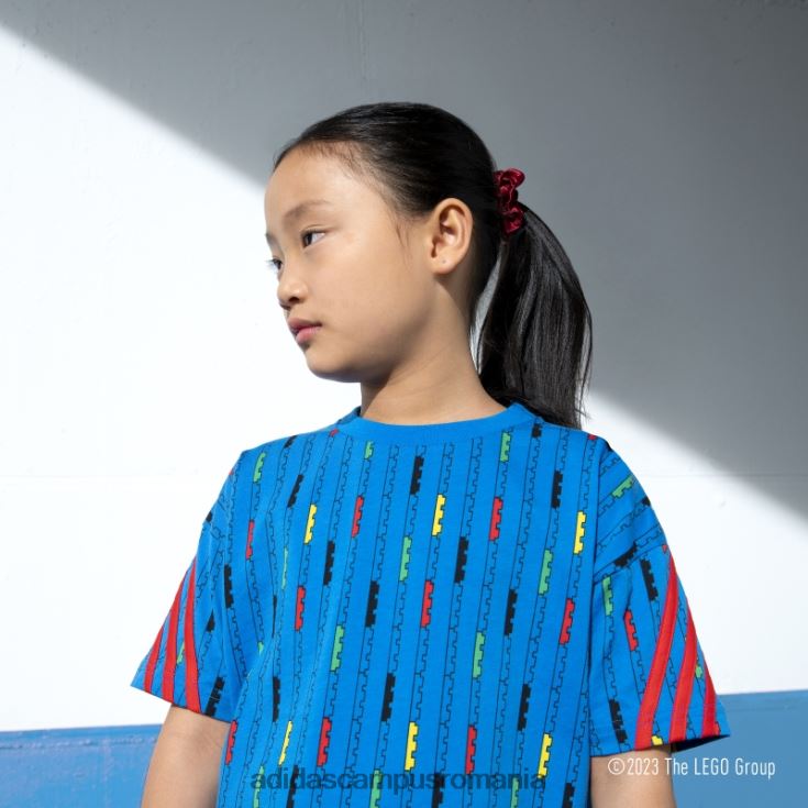 adidas campus romania tricou șoc albastru fashion x clasic lego unisex soc albastru/rosu J266N218415