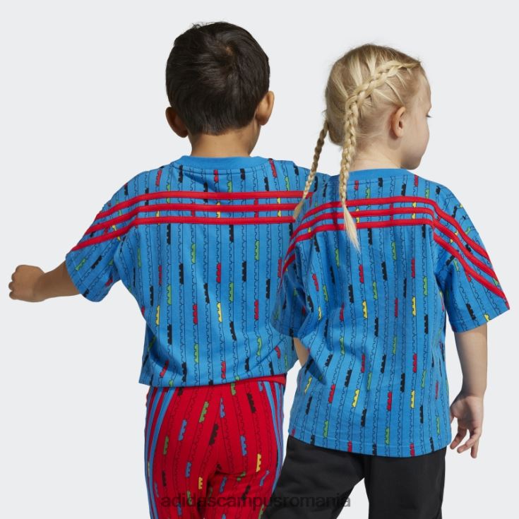 adidas campus romania tricou șoc albastru fashion x clasic lego unisex soc albastru/rosu J266N218415