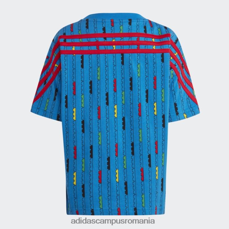adidas campus romania tricou șoc albastru fashion x clasic lego unisex soc albastru/rosu J266N218415
