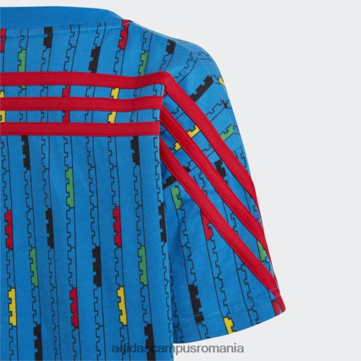 adidas campus romania tricou șoc albastru fashion x clasic lego unisex soc albastru/rosu J266N218415