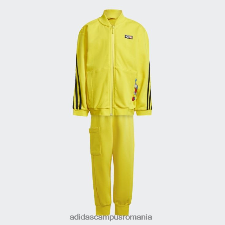 adidas campus romania x clasic trening lego moda galbena unisex galben/negru J266N218850