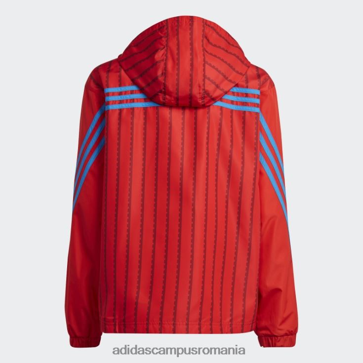 adidas campus romania x classic lego windbreaker red fashion unisex rosu albastru J266N218693