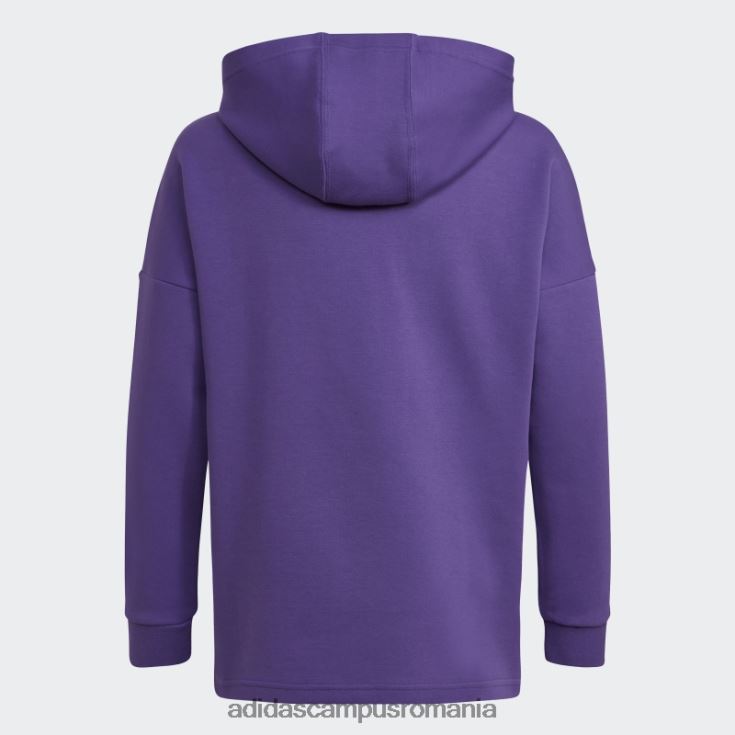 adidas campus romania x classic legohoodie fashion violet ascuțit unisex violet/verde ascuțit J266N212010