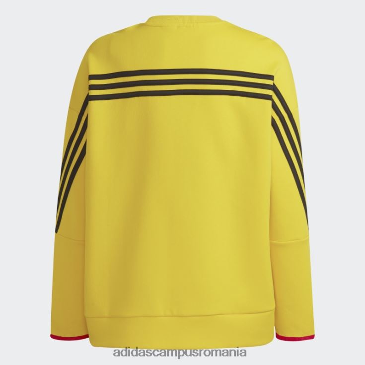 adidas campus romania x hanorac clasic lego galben fierbinte unisex galben/negru J266N219096