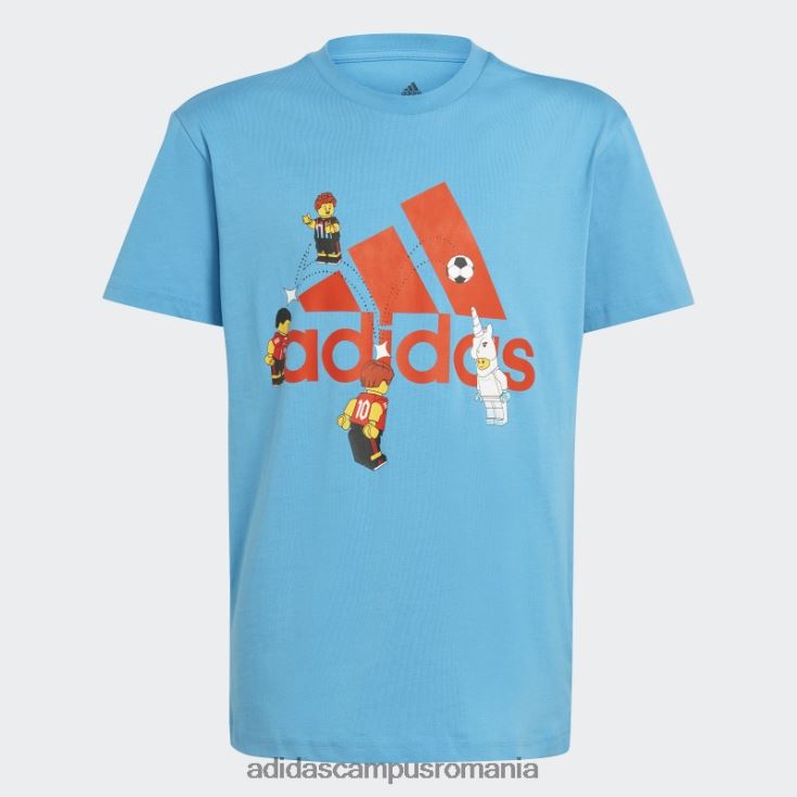 adidas campus romania x insigna de fotbal lego de tricou grafic sport fresh splash unisex stropi proaspăt J266N218433