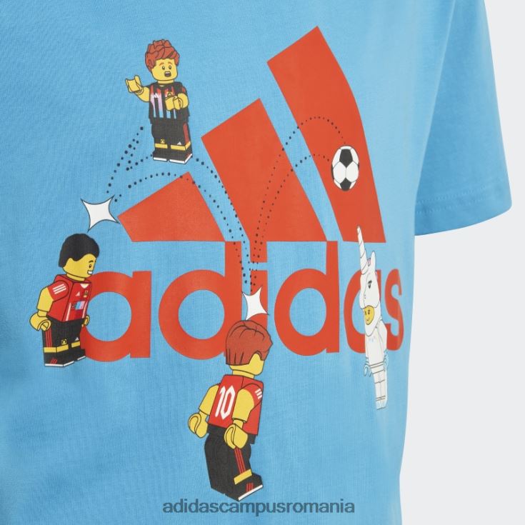 adidas campus romania x insigna de fotbal lego de tricou grafic sport fresh splash unisex stropi proaspăt J266N218433