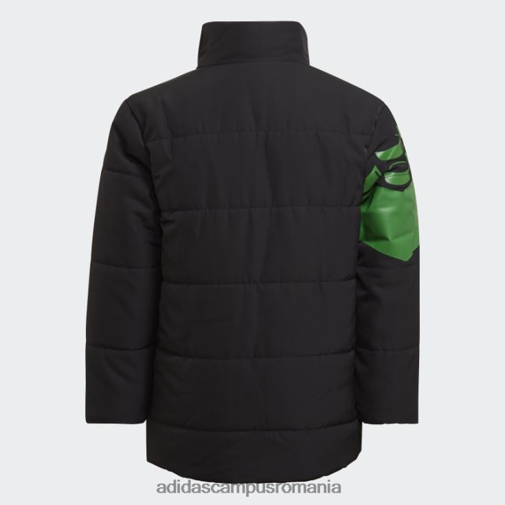 adidas campus romania x jachetă căptușită de iarnă lego clasică neagră fierbinte unisex negru/rosu J266N225320