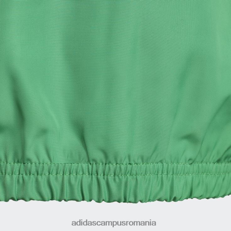 adidas campus romania x jachetă de vânt cu jumătate de fermoar clasic lego verde unisex verde albastru J266N218953