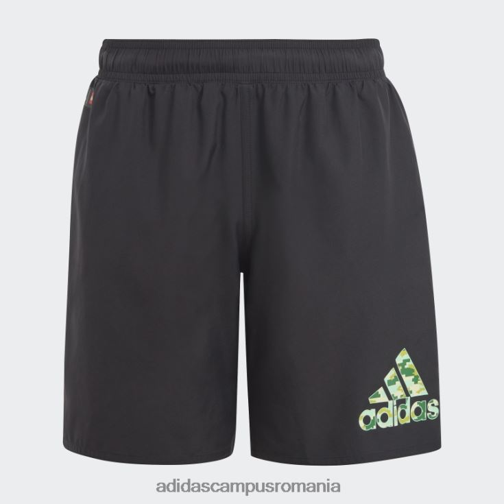 adidas campus romania x lego pantaloni scurți de baie negru fashion unisex alb negru J266N218796