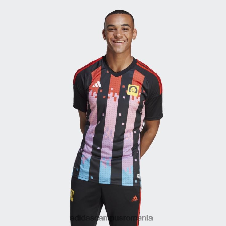 adidas campus romania x lego tiro away tricou negru fierbinte unisex negru/portocaliu îndrăzneț J266N26172