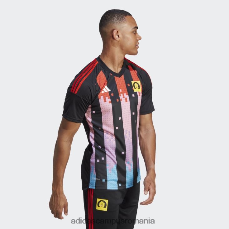adidas campus romania x lego tiro away tricou negru fierbinte unisex negru/portocaliu îndrăzneț J266N26172