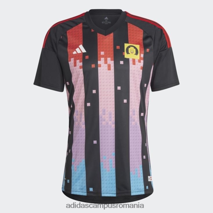 adidas campus romania x lego tiro away tricou negru fierbinte unisex negru/portocaliu îndrăzneț J266N26172