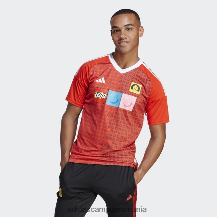 adidas campus romania x lego tiro bold portocaliu home tricou moda unisex portocaliu îndrăzneț J266N21051