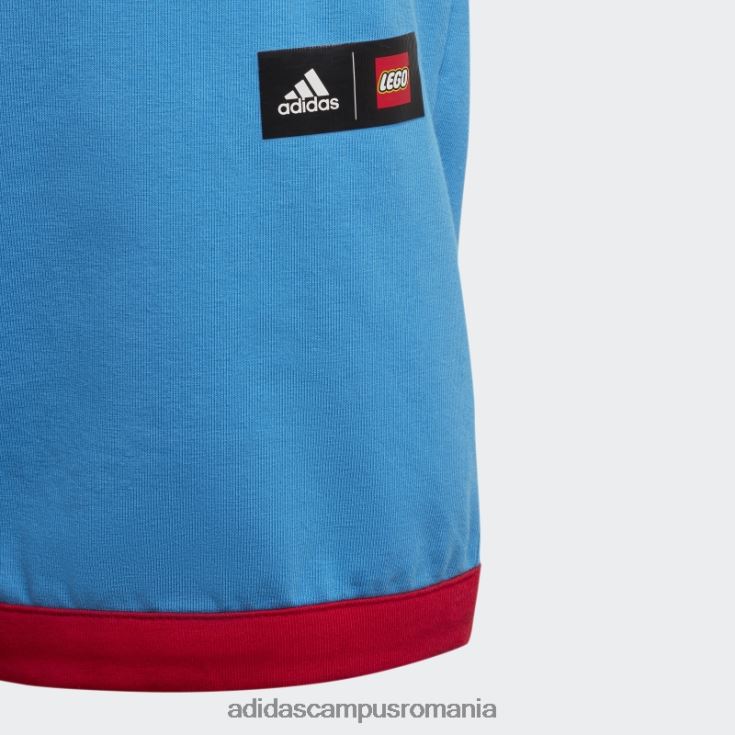 adidas campus romania x pantaloni scurți clasici lego fashion blue unisex albastru rosu J266N225208