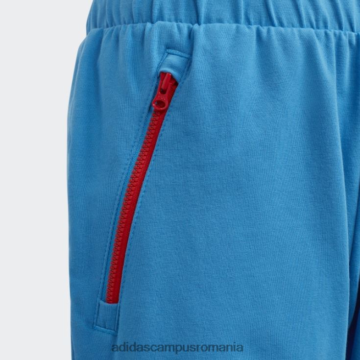 adidas campus romania x pantaloni scurți clasici lego fashion blue unisex albastru rosu J266N225208