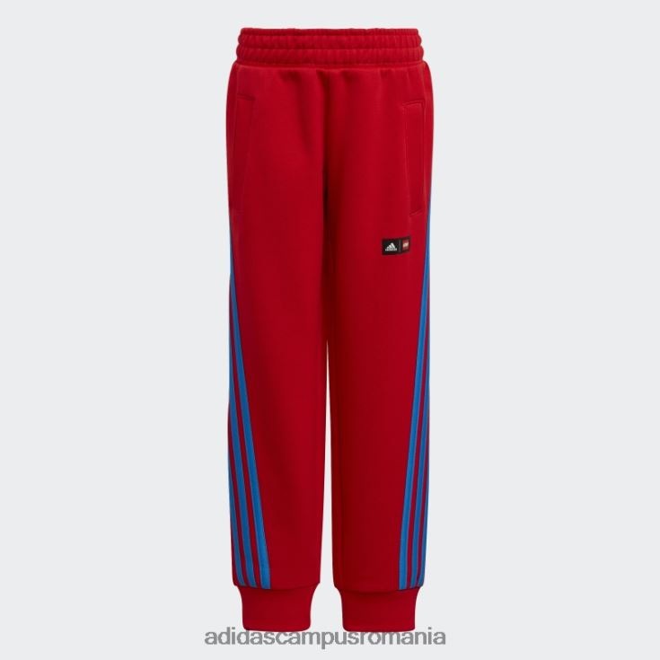 adidas campus romania x set clasic de hanorac și pantaloni lego crew red hot unisex rosu albastru J266N211960