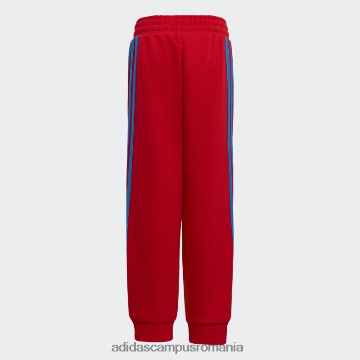 adidas campus romania x set clasic de hanorac și pantaloni lego crew red hot unisex rosu albastru J266N211960