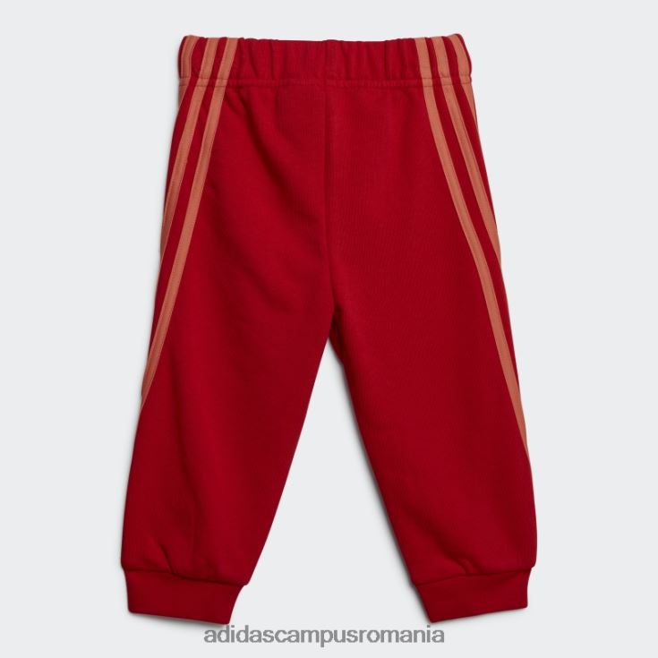 adidas campus romania x set clasic de jachetă și pantaloni lego roșu de modă unisex Coral rosu J266N211722
