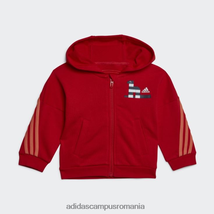 adidas campus romania x set de jachetă și pantaloni lego clasic, roșu fierbinte unisex Coral rosu J266N218685