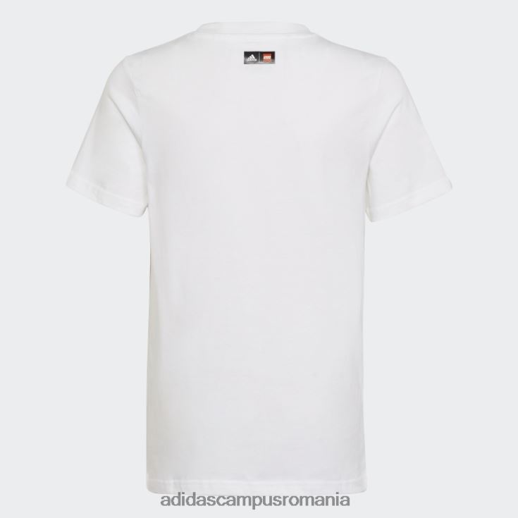 adidas campus romania x tricou grafic lego clasic alb unisex alb J266N218835