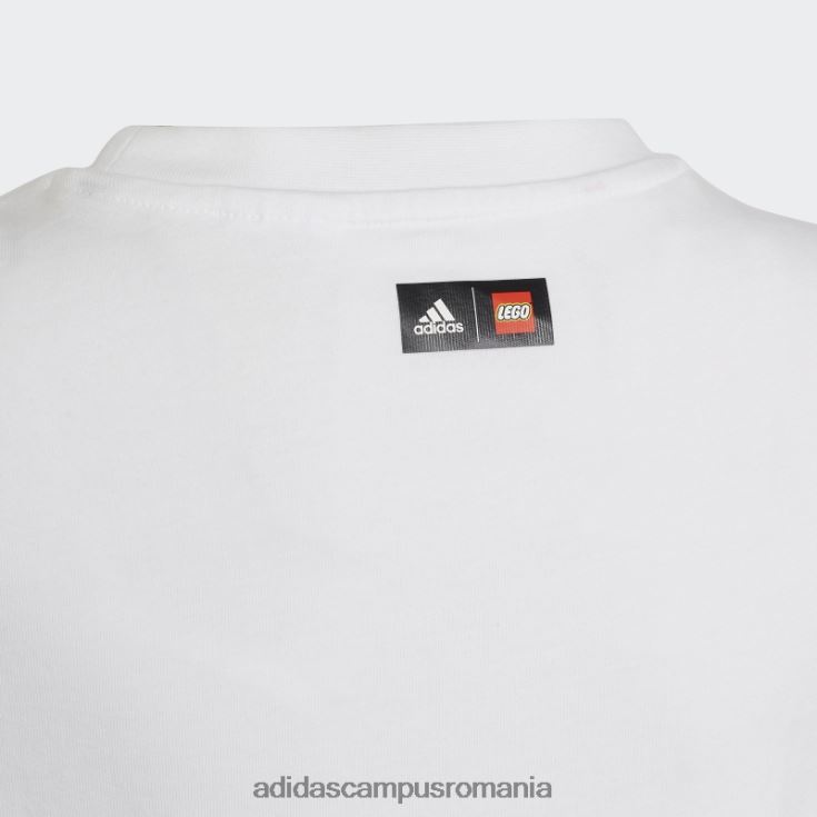 adidas campus romania x tricou grafic lego clasic alb unisex alb J266N218835