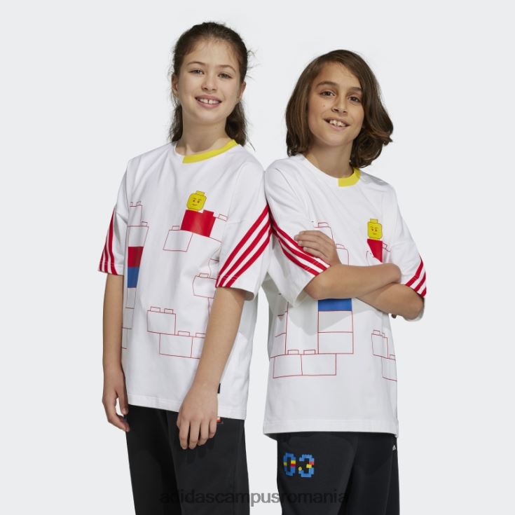 adidas campus romania x tricou lego clasic alb unisex alb roșu J266N218676