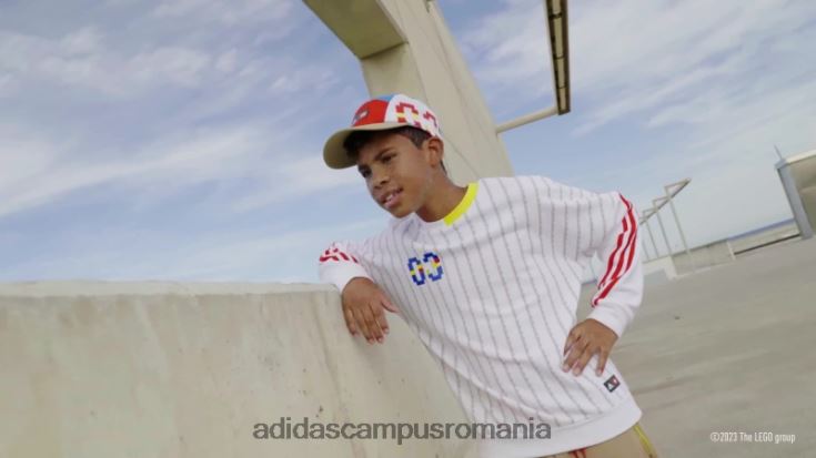 adidas campus romania x tricou lego clasic alb unisex alb roșu J266N218676