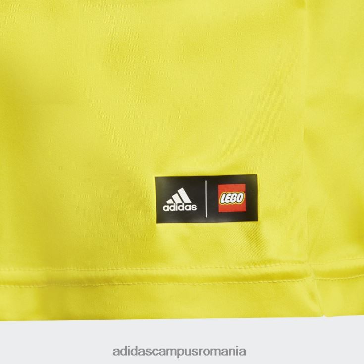 adidas campus romania x tricou lego clasic fashion galben unisex galben/negru J266N218954