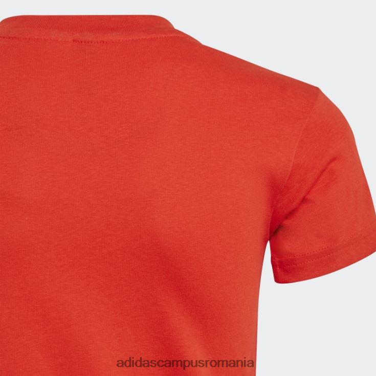 adidas campus romania x tricou lego clasic roșu fierbinte unisex rosu albastru J266N219020