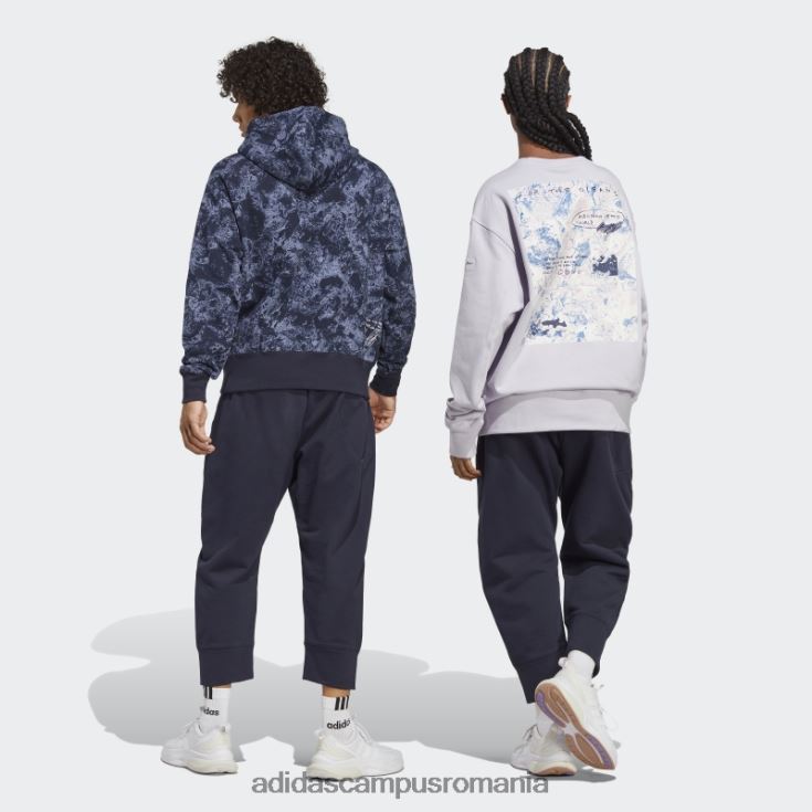 adidas campus romania pantaloni ink fashion x parley 7/8 (neutru de gen) unisex cerneală J266N2936