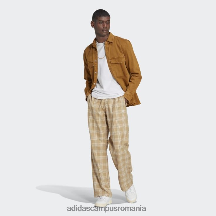 adidas campus romania Pantaloni de trening pentru aniversare în tonul bej (neutru de gen) unisex ton bej J266N215251