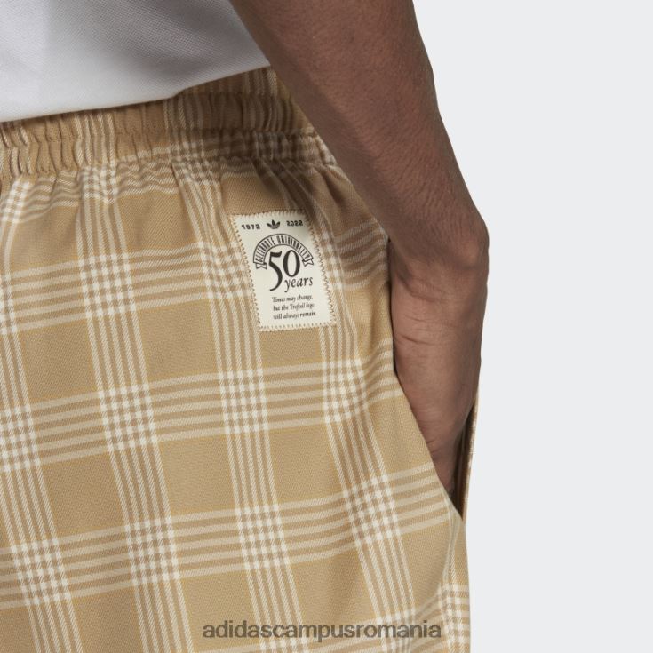 adidas campus romania Pantaloni de trening pentru aniversare în tonul bej (neutru de gen) unisex ton bej J266N215251