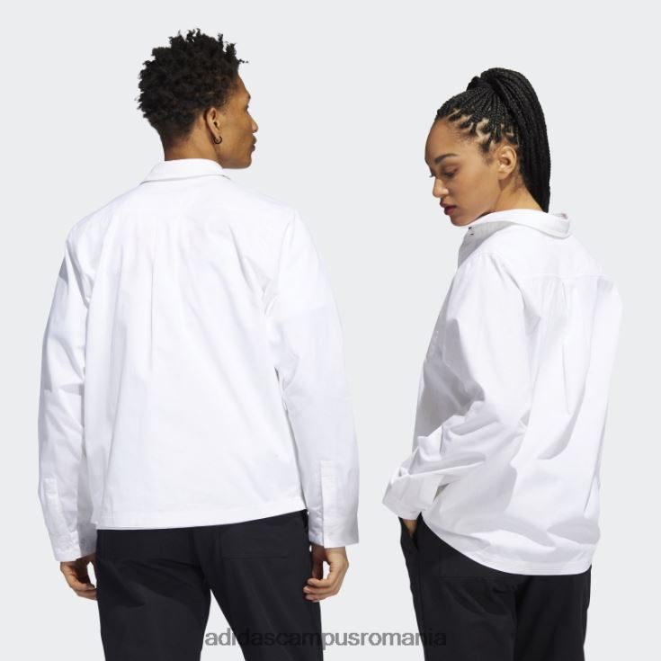 adidas campus romania cămașă albă de antrenor maxallure (neutru de gen) unisex alb/roz J266N21595