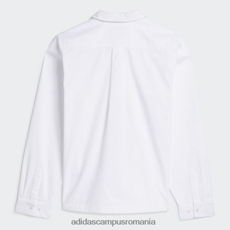 adidas campus romania cămașă albă de antrenor maxallure (neutru de gen) unisex alb/roz J266N21595