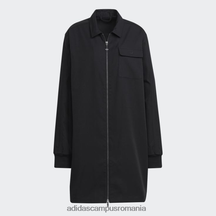 adidas campus romania cămașă rochie croită adicolor contempo neagră (neutru de gen) unisex negru J266N214621