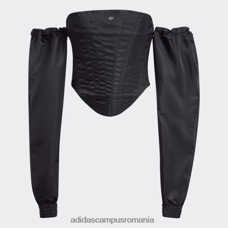 adidas campus romania corset santiago versiune negru albastru (neutru de gen) unisex negru J266N213798