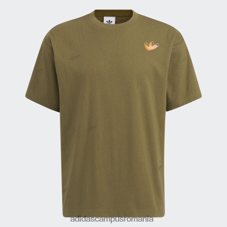 adidas campus romania exterior scatter tee olive unisex măsline J266N21591