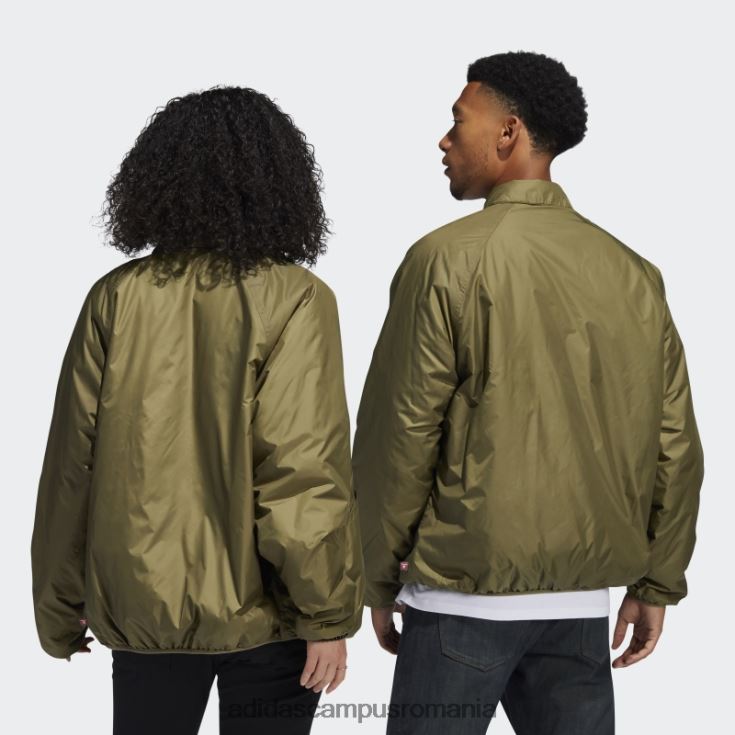 adidas campus romania geacă izolată antrenor (gen neutru) olive adidas unisex măsline J266N214970