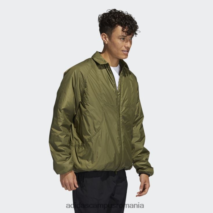 adidas campus romania geacă izolată antrenor (gen neutru) olive adidas unisex măsline J266N214970