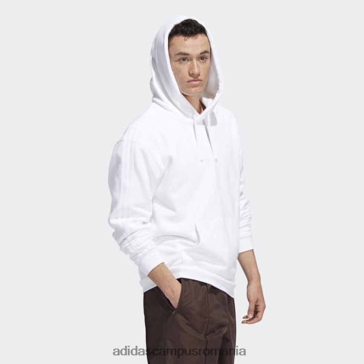 adidas campus romania hanorac alb cu glumă grea (neutru de gen) unisex alb J266N21661