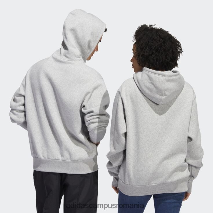 adidas campus romania hanorac cu logo skateboarding 4.0 gri mediu (neutru de gen) unisex gri mediu/negru J266N21295