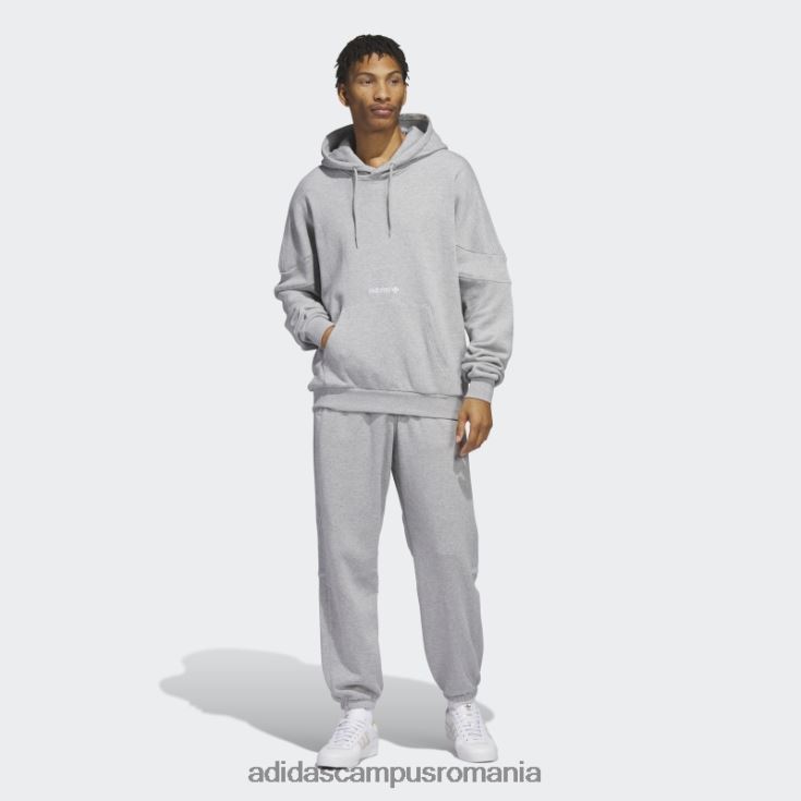 adidas campus romania hanorac gri mediu skateboarding clr84 (gen neutru) adidas unisex gri mediu/alb J266N214109