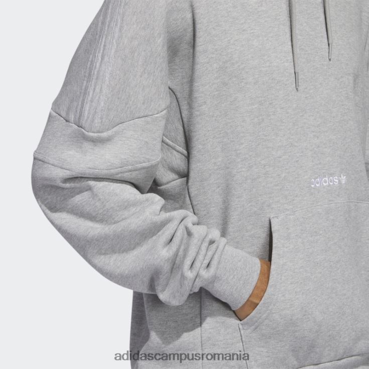 adidas campus romania hanorac gri mediu skateboarding clr84 (gen neutru) adidas unisex gri mediu/alb J266N214109