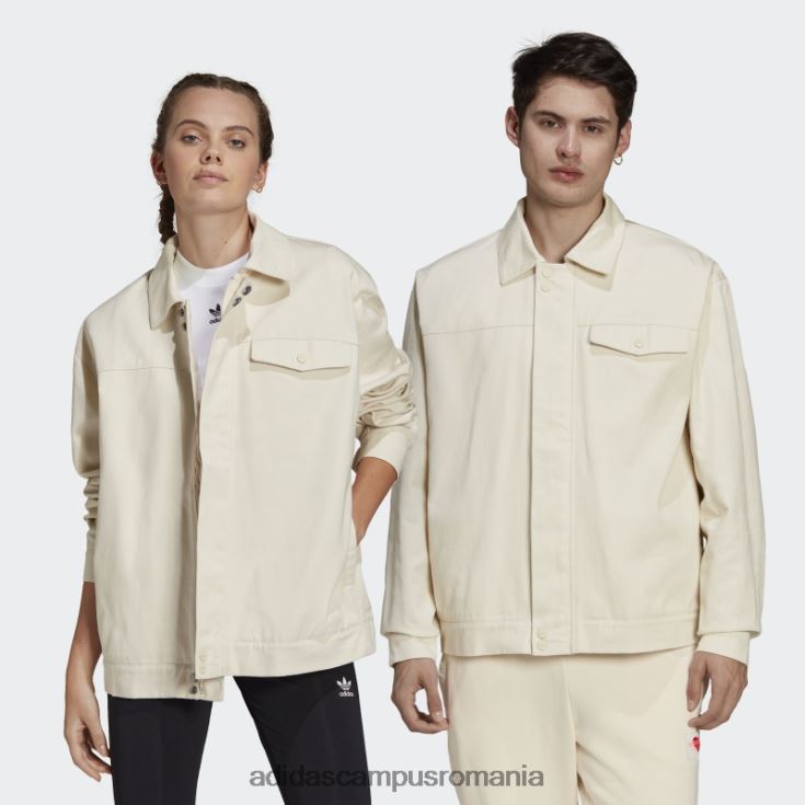 adidas campus romania jachetă albă v-day (neutru de gen) adidas unisex alb J266N27521