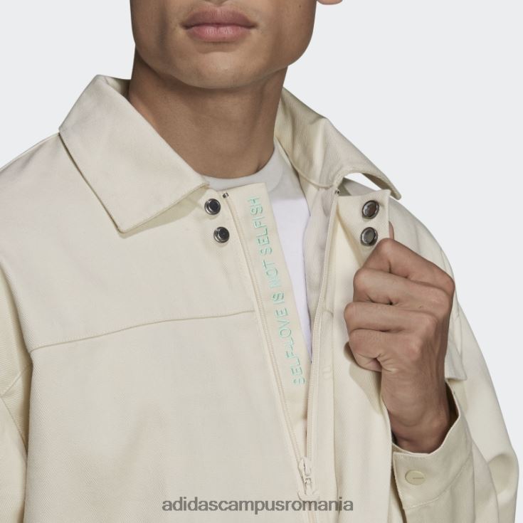 adidas campus romania jachetă albă v-day (neutru de gen) adidas unisex alb J266N27521