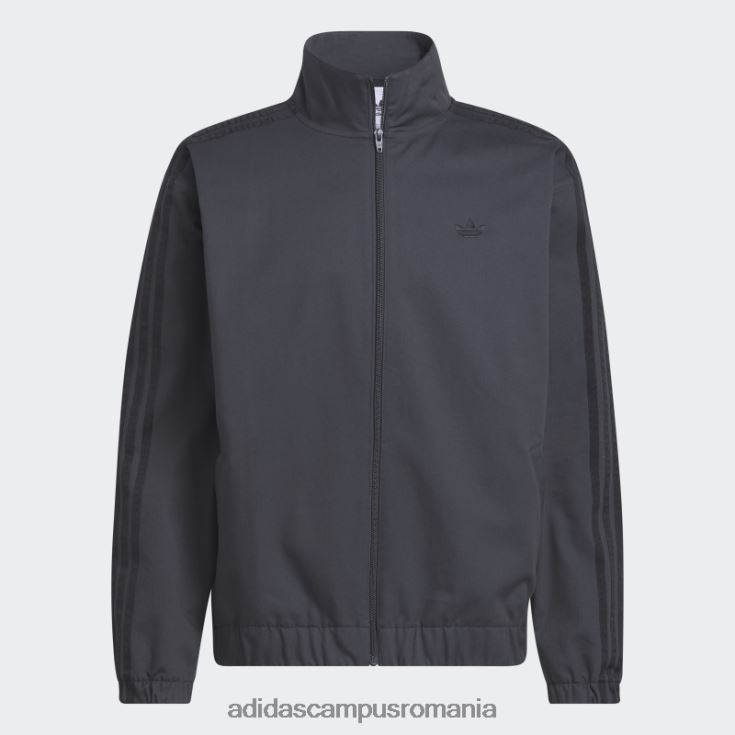 adidas campus romania jachetă de sport firebird pentru skateboarding din carbon (neutru de gen) unisex carbon/negru J266N25806