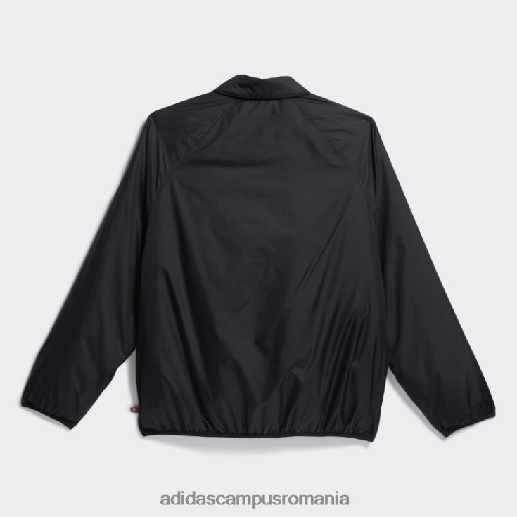 adidas campus romania jachetă neagră izolată pentru antrenor (neutru de gen) unisex negru J266N215262