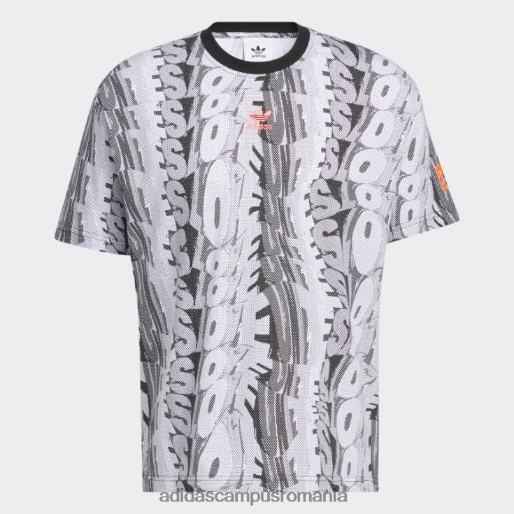 adidas campus romania multicolor love unites tricou cu imprimeu doodle (gen neutru) adidas unisex multicolor J266N215171